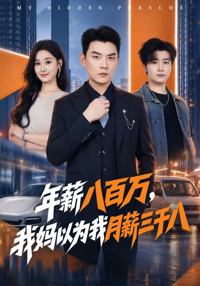 《年薪八百万，我妈以为我月薪三千八》官方海报